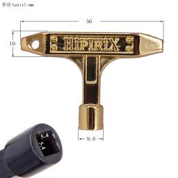 Gancho de pressão para ajuste de pele de tambor de bronze, ferramenta de percussão para conjunto de tambor de jazz, afinador de chave t - Image 5