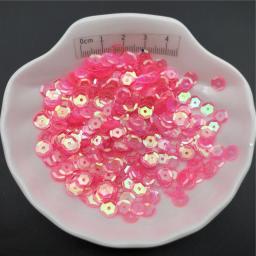 PVC lantejoulas Glitter Paillettes para crianças, copo transparente, artesanato DIY, acessório artesanal, roupas, chapéu, sapatos, 10g, 6mm, atacado - Image 6