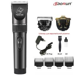 BaoRun-Kit Profissional de Higiene para Animais, Aparador Elétrico, Barbeador, Máquina de Cortar Cabelo Recarregável, Aparador de Pêlos para Cães e Gatos, 110-240V - Image 1