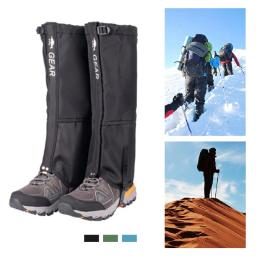 Impermeável Neve Botas e Sapatos Cobre, Windproof Legging, Legging ao ar livre, Esqui, Camping, Caminhadas, Escalada, Deserto, Escalada, Polainas - Image 2