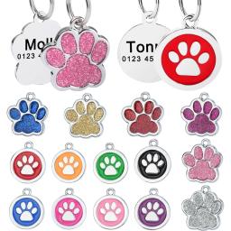 Etiqueta de identificação para cães e gatos, nome e telefone da gravação, suprimentos para animais de estimação, placa de identificação personalizada, aço inoxidável - Image 6