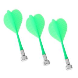 Conjunto de dardos magnéticos reposição de segurança para jogos, 3 pçs azul real verde - Image 3