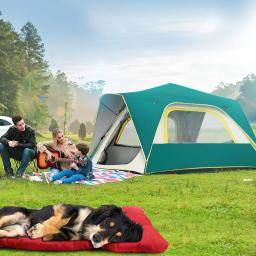 Cama portátil para cães de viagem ao ar livre, assento de carro, cama para cães pequenos, médios e grandes, impermeável, dobrável, almofada do sofá - Image 2