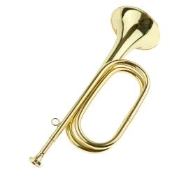 Lovoski-Trompete De Bronze Para Estudantes, Cornetim De Bronze, Cavalaria, Instrumento Musical - Image 1