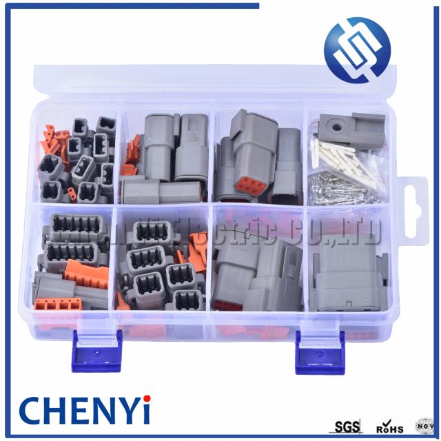 Kit Conector Fio Automotivo Deutsch DTM 225 Peças