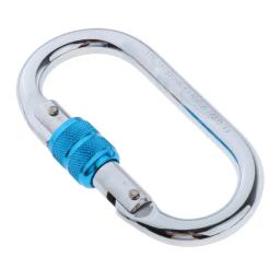 Parafuso de bloqueio mosquetão gancho, mosquetão, escalada, árvore Rigging Kit, caminhadas ao ar livre, Camping Acessórios, 25KN - Image 5