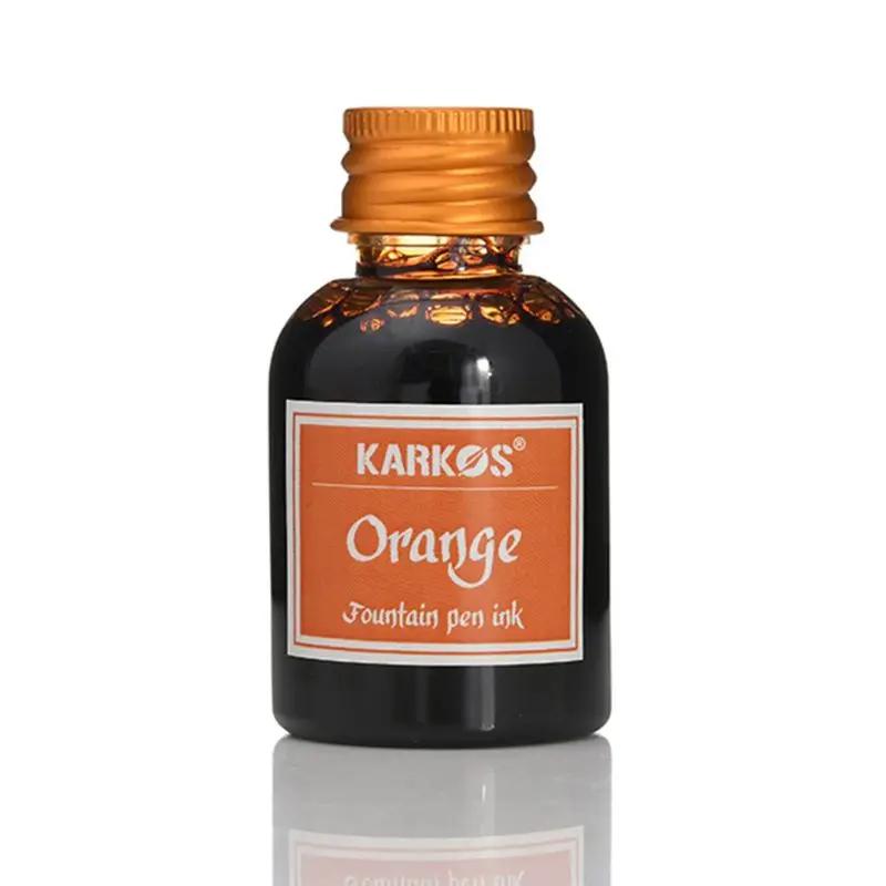 1 pc 30ml colorido 30ml caneta fonte recarga tintas líquidas papelaria escola 10 cores qualidade não é ferido - Image 1
