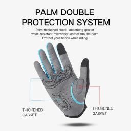 Luvas de ciclismo impermeável para homens, Mitten Touchscreen quente, Mitten esporte de inverno, bicicleta, esqui, equitação de motocicleta - Image 3