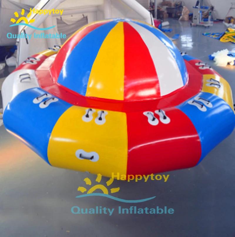 Tubo Inflável Para Jogos Aquáticos, UFO Rebocável Louco, Disco Boat - Image 1