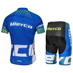 Homens respirável ciclismo jersey set, treino, MTB esporte corrida, roupa de bicicleta, curto bicicleta roupas, verão - Image 3