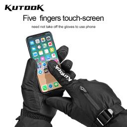 Kutook luvas térmicas de esqui de inverno, à prova d'água, à prova de vento, proteção para punho, esqui, snowboard, para homens e mulheres, mtb, snowmobile - Image 5