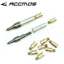 Balança de cobre adicional 50 peças, arquearia-bob 25 peso de grão para id 6.2mm flecha eixo inserir broadhead acessórios de caça - Image 1