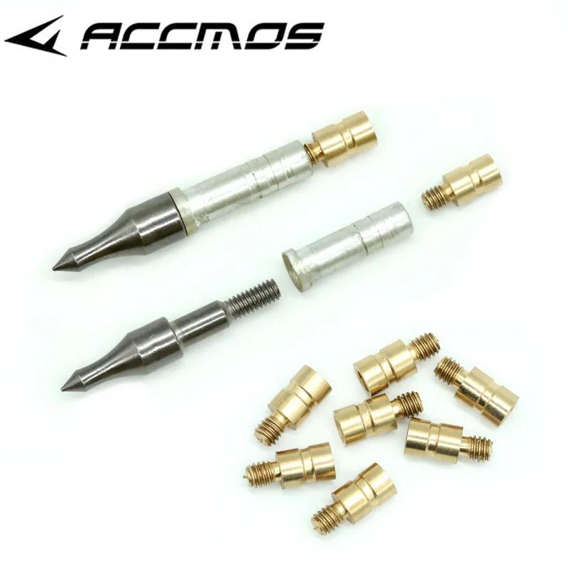 Balança de cobre adicional 50 peças, arquearia-bob 25 peso de grão para id 6.2mm flecha eixo inserir broadhead acessórios de caça - Image 1