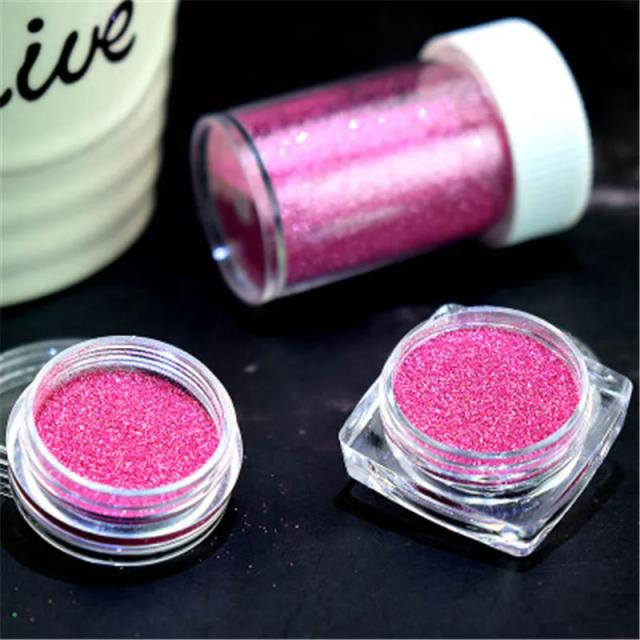 Pó de Glitter Brilhante para Decoração 3D, Artesanato e Nail Art - Pigmentos Versáteis para Lip Gloss e Projetos DIY