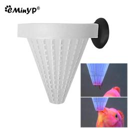 Cone Cup com otário para aquário, alimentador de peixes de aquário, verme vermelho vivo, comida de camarão, animal aquático, 1pc - Image 1