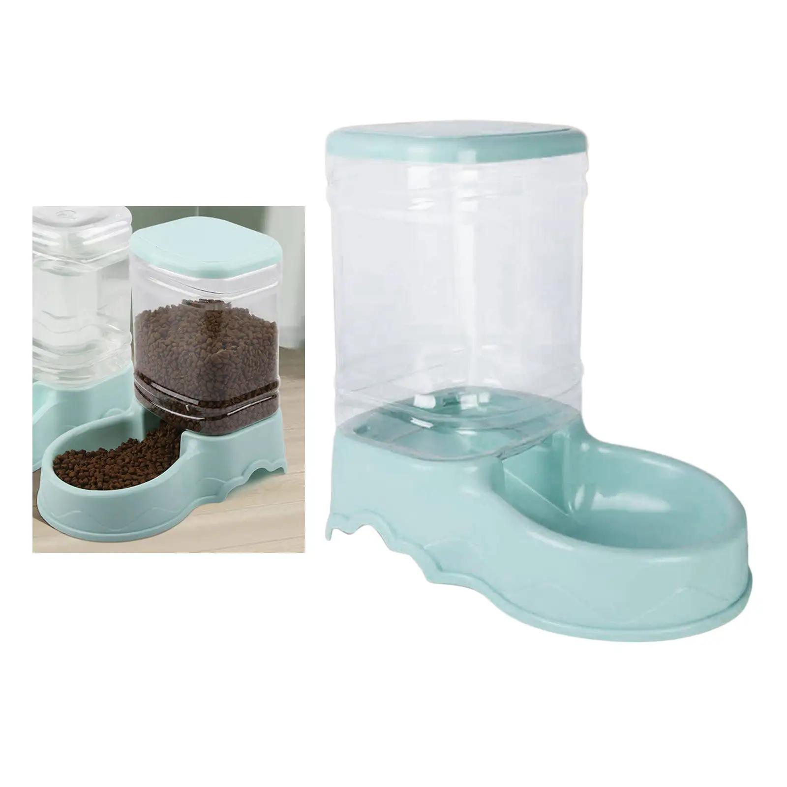 Alimentador Automático e Distribuidor de Água para Animais de Estimação, Pequeno, Médio, Grande, Waterer, Fornecimento de Viagem, Cães, Gatos, Animais, 3.5l - Image 1