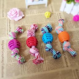 Kapmore-corda inteligente para cachorros, 1 peça, brinquedo interativo, resistente à mordida, para animais de estimação, nó, brinquedo para morder, filhote, dentição, suprimentos para cães - Image 3