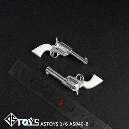 Cerca de 5cm miniatura de brinquedo astoys 1/6, modelo de revolver soldado as040, acessórios de modelo de brinquedo que podem ser exibidos como colecionáveis - Image 1