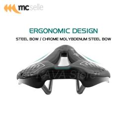 MCSELLE-Selas Ultraleve Road Bike, Assento de Corrida, Bicicleta MTB, Tapete Confortável, Ciclismo Peças De Reposição - Image 6