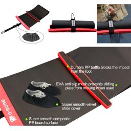 1.8m Alta Qualidade Slide Board Set Terno Portátil Para Hóquei No Gelo Patinação Treinamento Home Fitness Exercício Acessórios - Image 4