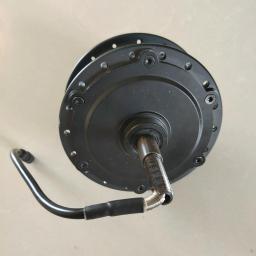24v36v48v 250w350w bldc gear motor traseiro conduzido v/freio a disco para bicicleta elétrica 16 polegada-28 polegada mtb triciclo peça de conversão - Image 1