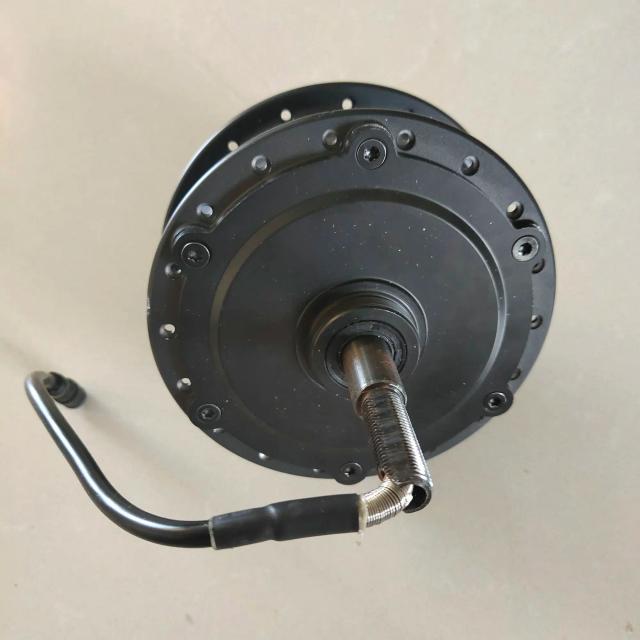 Motor BLDC Gear Traseiro com Freio a Disco para Bicicleta Elétrica - Opções de 250W a 350W para Rodas de 16 a 28 Polegadas