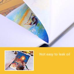 Tela profissional em branco a3/a4/a5, tela para pintura, pintura a óleo acrílica, à prova d'água, suprimentos artísticos para artista, 10 folhas - Image 3