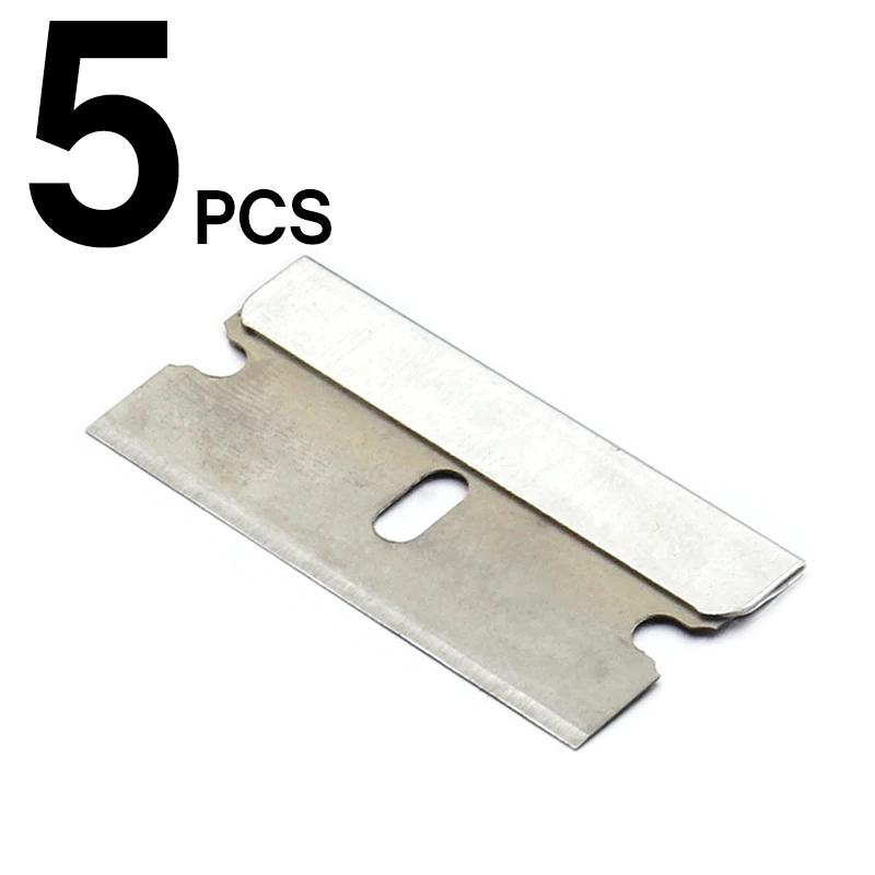 Ferramentas de couro afiadas, cortador de couro de aço inoxidável, pá de couro substituível, conjunto de cortador de lâminas de processamento de couro diy - Image 1