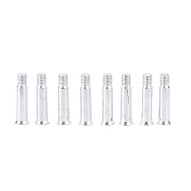 Conjunto de 8 Parafusos para Patins em Linha - Masculino e Feminino, Disponível em 6 Cores para Crianças e Adultos