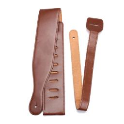 831c correia de guitarra para baixo, couro com cinto ajustável 110-130cm acessório de guitarra - Image 4