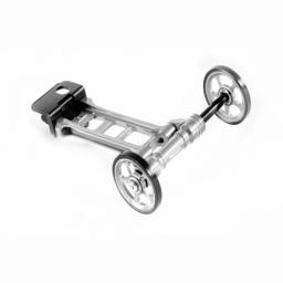 Roda de empurrar de bicicleta + suporte para disco de bicicleta dobrável e freio curto de v, fácil, compatível com 18/20 polegadas - Image 3