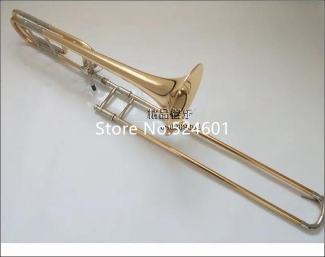 Venda Quente de Trombone Tenor Bach 42GO em Ouro Cobre com Concha e Bocal Profissional