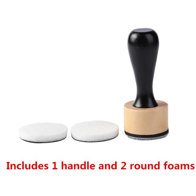 Mini Ferramentas de Mistura de Tinta com Recargas Espuma Redondas para Criar Cartões de Artesanato e Scrapbooking DIY