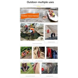 30m flutuante salva-vidas corda resgate de água mergulho piscina salva-vidas escalada ao ar livre acampamento corda segurança multi ferramentas - Image 6