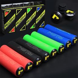 Punhos da bicicleta do silicone MTB, guiador da esponja, freio ultraleve macio, punho da luva do silicone, antiderrapante, 1 par - Image 2