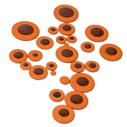 Tooyful Conjunto Completo de Alto Saxofone Pads para Yamaha, Saxofone Almofada, Peças de Reposição, 25 Pads - Image 5