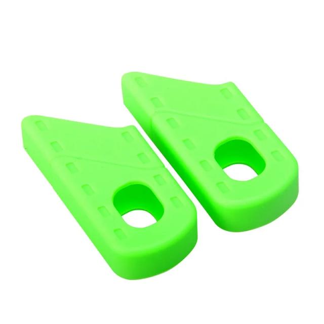 Protetor de Crank para Bicicleta de Silicone, Ideal para MTB e Bicicletas Dobraveis, Conjunto Completo à Prova de Poeira