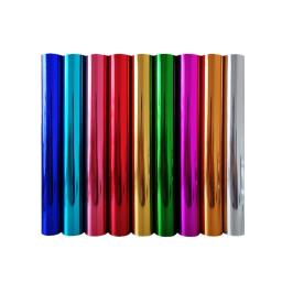 Prensa térmica para roupas, 50cm x 25m, em rolo, vinil, diy, camiseta, metal, brilhante, impressão, transferência de calor, filme, estampagem quente, impressão para roupas - Image 3