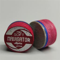 Ponta de taco de bilhar, ponta alfa pro de 9 camadas de couro de porco, pontas de bilhar e carom de 14mm, acessórios para bilhar - Image 4