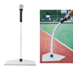 Baseball Batting Tee Training, ajustável Softball Practice Stand, fácil ajuste de altura, 55-85cm - Image 4