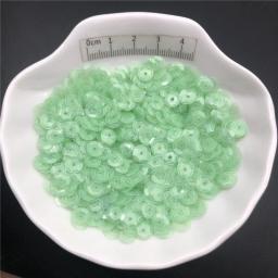 PVC lantejoulas Glitter Paillettes para crianças, copo transparente, artesanato DIY, acessório artesanal, roupas, chapéu, sapatos, 10g, 6mm, atacado - Image 5
