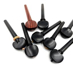 Natural Jujuba Madeira e Ebony Tuning Pegs, Ajuste Fittings, Rosewood Peças e Acessórios, 15 in-16 in, 4PCs - Image 5