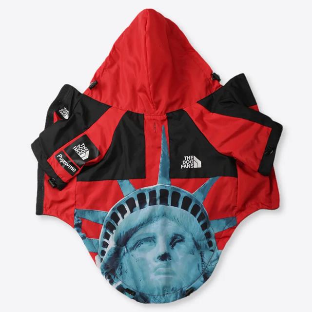 Casaco Impermeável para Cães de Todos os Tamanhos: Hoodie Estiloso para Buldogue Francês e Jaqueta Confortável para Chihuahua