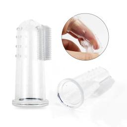 1pc super macio pet dedo escova de dentes do cão de pelúcia cão escova mau hálito tártaro dentes ferramenta gato limpeza suprimentos do cão acessórios - Image 3