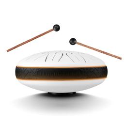 Hluru aço língua tambor 6 Polegada 11 nota ultra ampla gama instrumento de percussão mão pan tambor tanque com corda decoração - Image 5