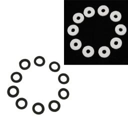 20 peças de arruelas de feltro trompete preto branco bronze peças de instrumentos para trompetes - Image 5