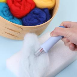 MIUSIE-Kit Multicolor De Feltragem De Agulha, Ferramentas De Feltragem De Lã, Conjunto De Agulha De Feltro Artesanal, Materiais De Tecido, Acessórios, Embalagem - Image 5