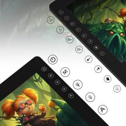 Gaomon-tablet digital pd2200 21, 5 polegadas, tela anti-reflexo, laminação total, com 8 teclas de toque, função de inclinação ± 60 ° - Image 2