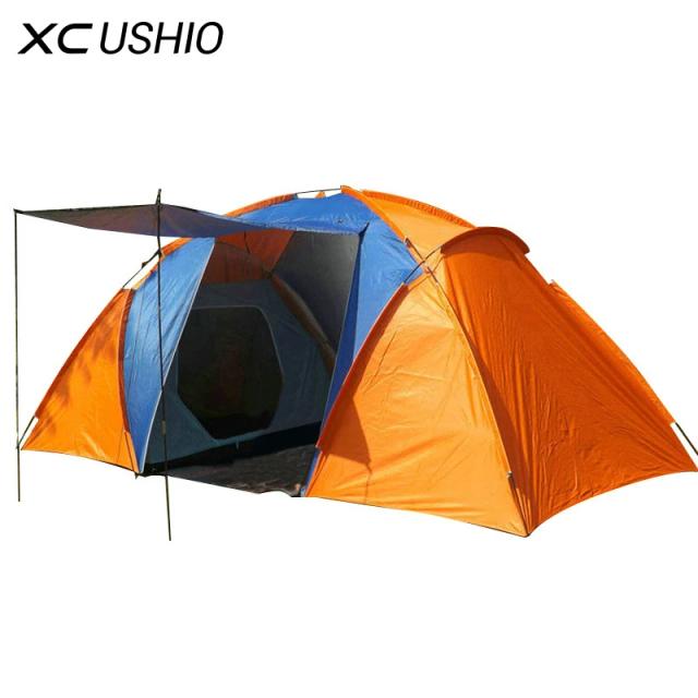 Barraca de Camping à Prova d'Água para Família, Ideal para Aventuras ao Ar Livre e Festas, Capacidade para 5-8 Pessoas