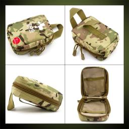 Portátil Molle Pet First Aid Kit, Kit de Resgate de Emergência, Dog Trauma Care, Bolsa Médica para Treinamento, Caminhadas, Caça, Camping, 78Pcs - Image 2